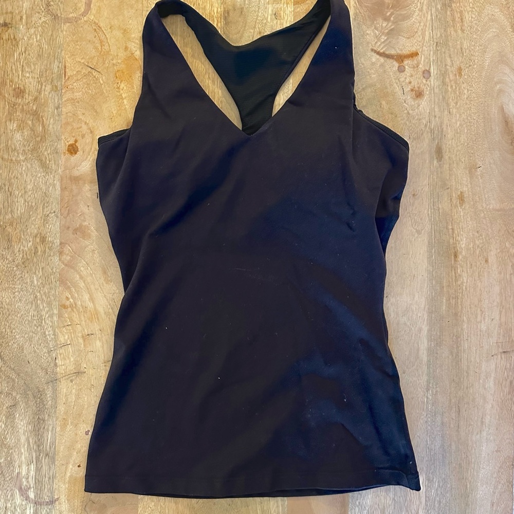 Andar Racerback Padded Sports Bra Tank - Picture 2 of 3